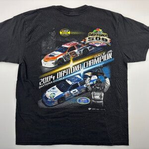 Vintage 2004 Dale Earnhardt Jr. Daytona 500 Winners Circle T-shirt